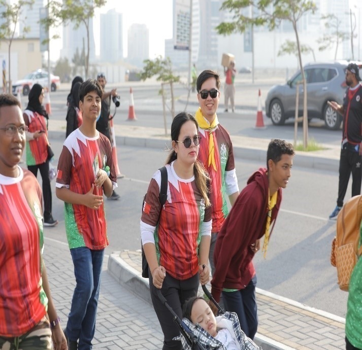 Bahraini Catalysts' Disabilities Association Marathon