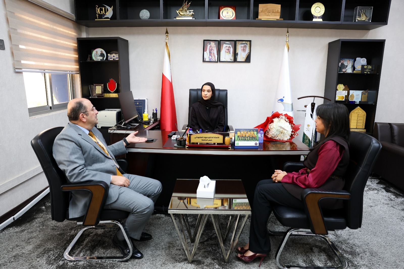 GU Honors Bahraini Women’s Day with Inspiring “President for a Day” Leadership Initiative