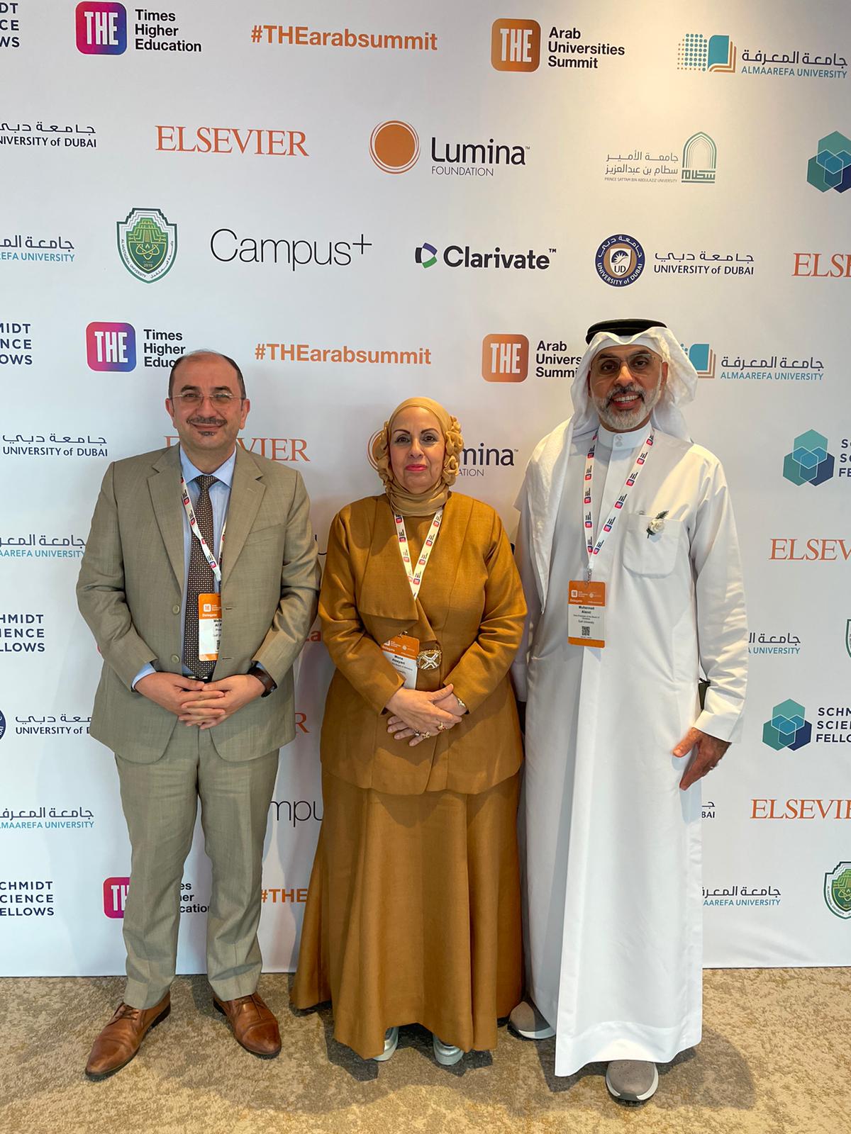 Gulf University Achieves Prestigious Recognition at the Times Higher Education Arab World Awards 2024