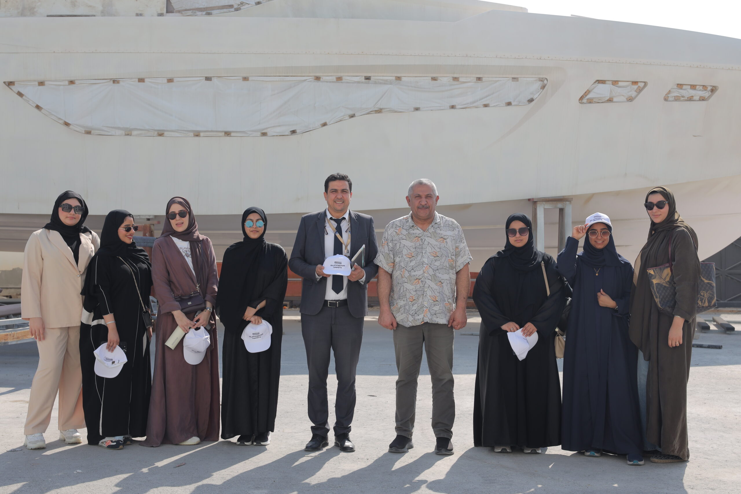 IDE Students Visit to Suprema Marine Company