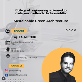 Sustainable Green Architecture – By: Engr. Kai Miethig