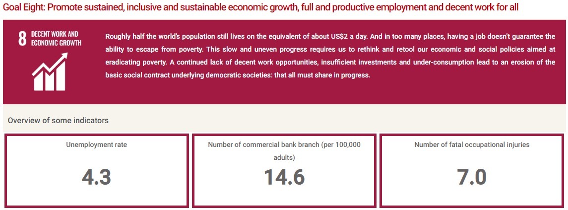 Bahrain Efforts for SDG 8